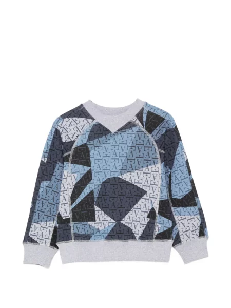 Sweter dziecięcy Emporio Armani niebieski
