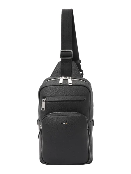 Torbica za okoli pasu BOSS Ray_Monostrap črna