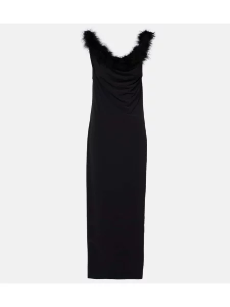 Rochie maxi Coperni de costum negru