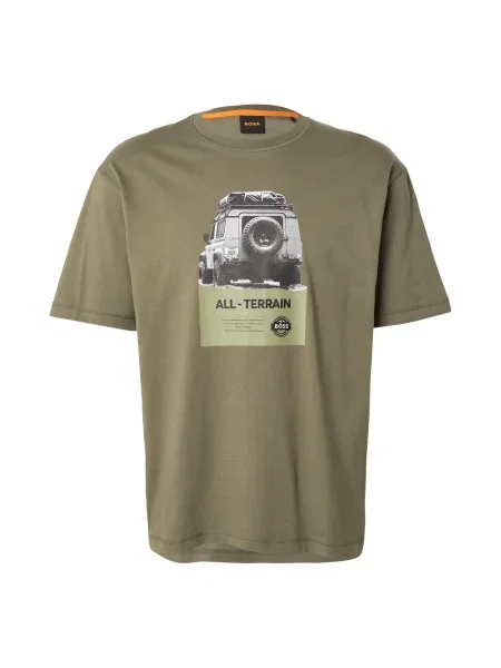 BOSS Tricou Te_Wagon verde