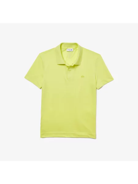 Поло Lacoste желтое
