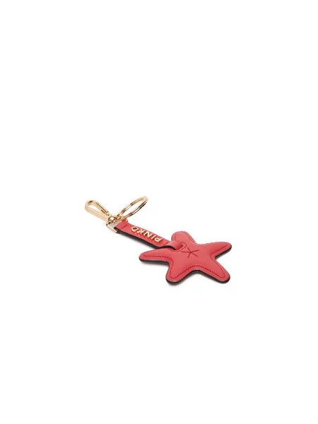 PINKO Přívěsek Starfish Keychain červená