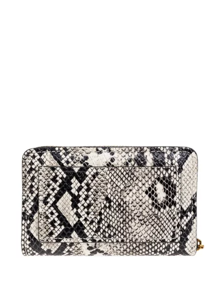 Portofel Michael Michael Kors cu imprimeu geometric roșu