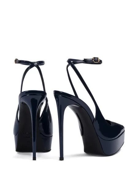 Pantofi cu toc Le Silla slingback albastru