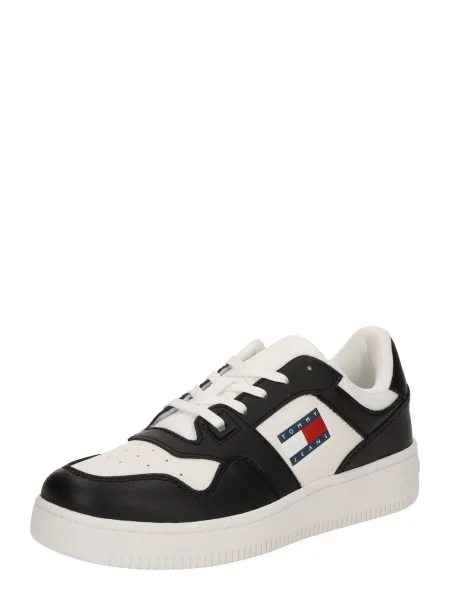Sneakerși Tommy Jeans alb