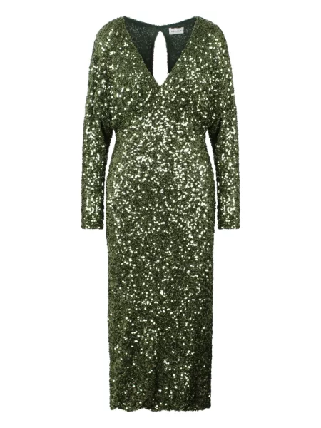 Rochie P.a.r.o.s.h. cu paiete verde