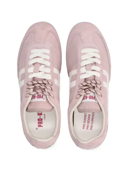 Sneakerși Pro-keds din piele de căprioară roz