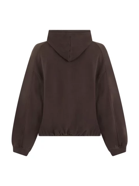Bluza z kapturem Jacquemus brązowa