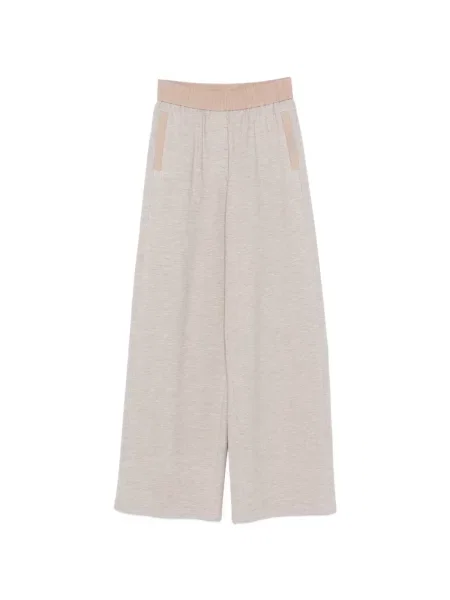 Pantaloni Peserico alergare maro