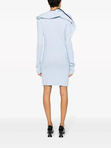 Rochie Y/project de lână albastru