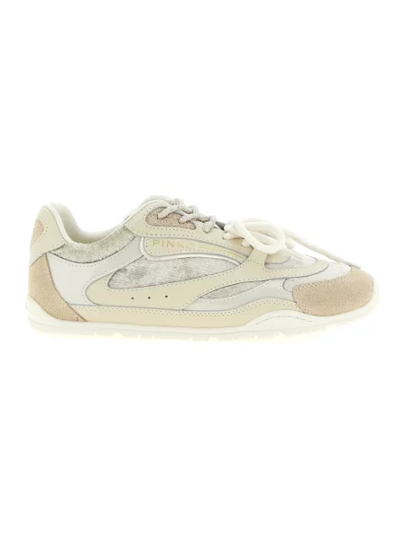Sneakersy Pinko skórzane białe