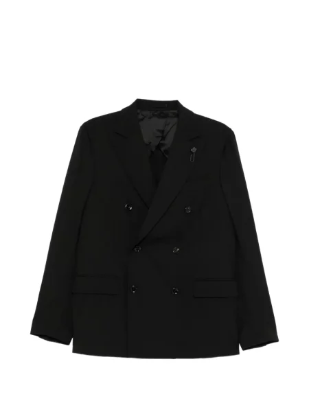 Двуреден костюм Lardini черно