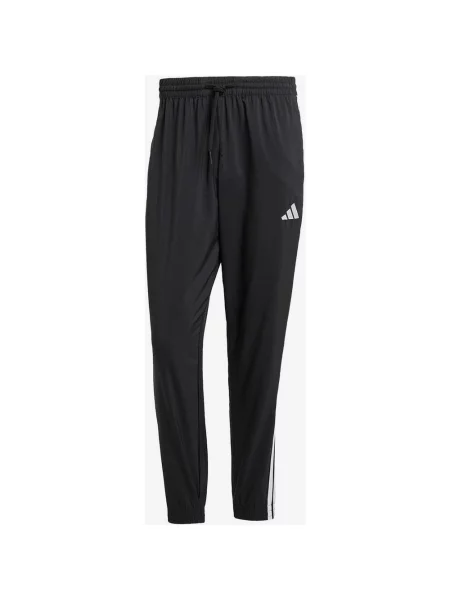 Spodnie adidas Essentials Woven 3 Stripe czarny XS biały