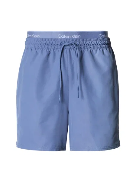 Calvin Klein Swimwear Șorturi de baie denim / alb murdar albastru