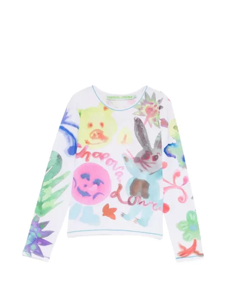Tricou Chopova Lowena alb