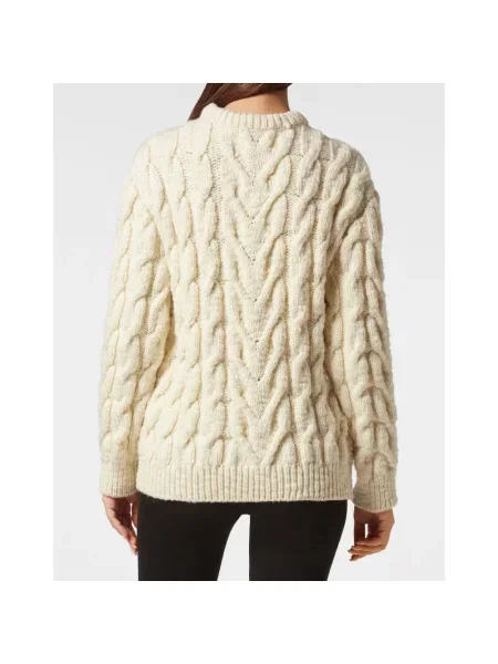 Sweter Philipp Plein wełniany biały