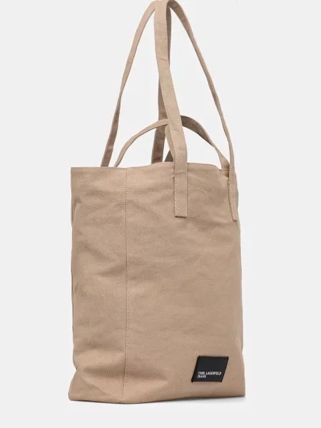 Сумка Karl Lagerfeld Jeans бежевая