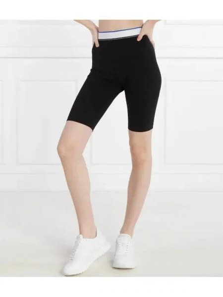 Hugo Blue Pantaloni scurți biker Nirandia_B negru