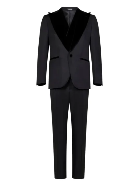 Costum Franzese Collection de catifea de costum negru