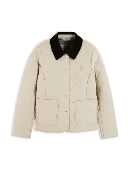 TOMMY HILFIGER Geacă de primăvară-toamnă deschis bej