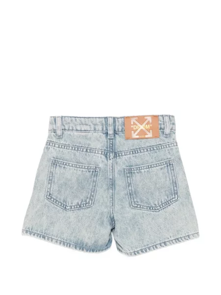Szorty jeansowe dziecięce Off-white białe