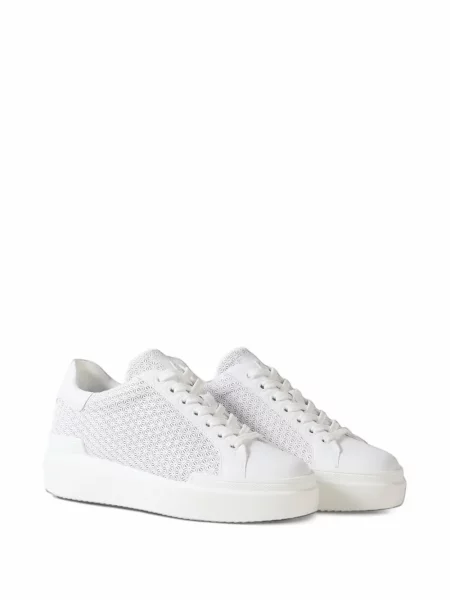 Top Bogner din piele alb