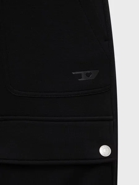 Брюки карго Diesel черные