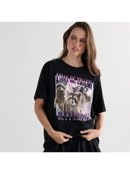 Футболка Cropp черная