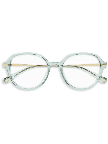 Ochelari de soare Chloé Eyewear transparente verde