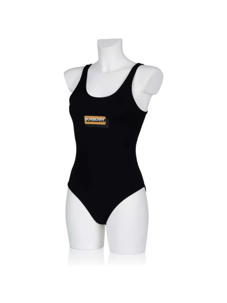 Costum de baie Burberry negru