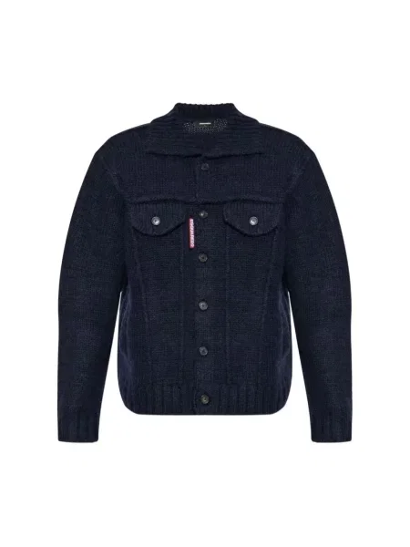 Sweter Dsquared2 niebieski