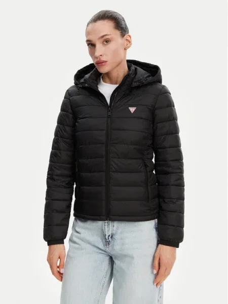 Яке Guess Jeans преходен модел черно