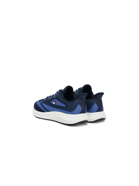 Tenisice Tommy Jeans Runner Knitted Tamnoplava