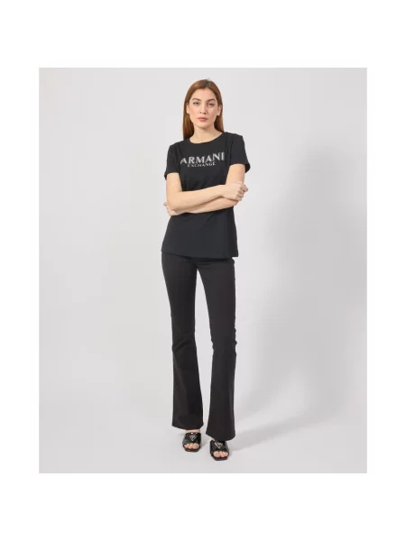Armani Exchange t-shirt czarny
