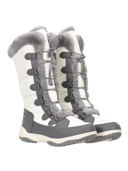 Snowflake Extreme wodoodporne śniegowce White białe