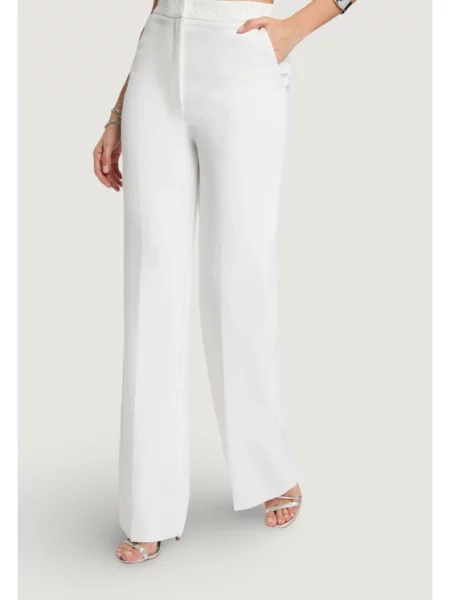 Morgan Szövet nadrág Bootcut Fit fehér