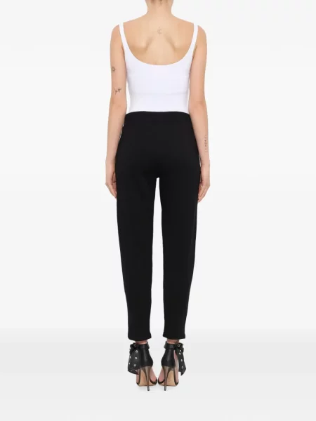 Pantaloni Kenzo cu imagine cu cordon negru