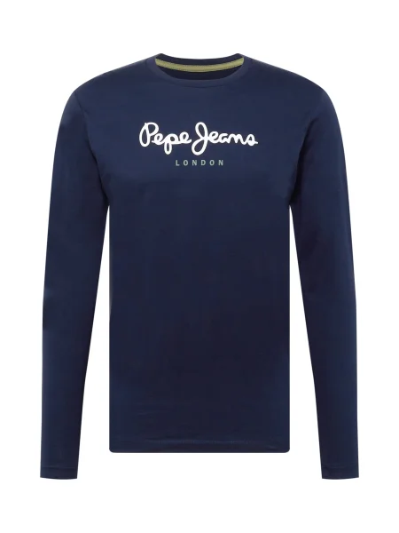 Tricou Pepe Jeans scurt albastru