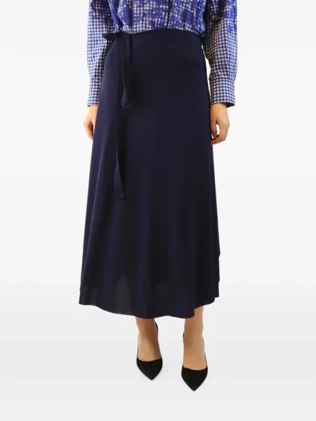 Fustă midi Eres plic albastru