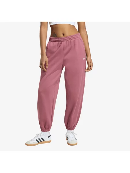 Pantaloni de trening adidas Essentials Loose Fleece Joggers Quiet Crimson S