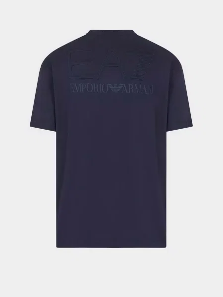 Футболка Ea7 синяя