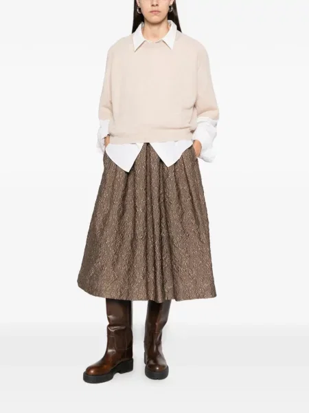 Scurt pulover Archer Cashmere din cașmir