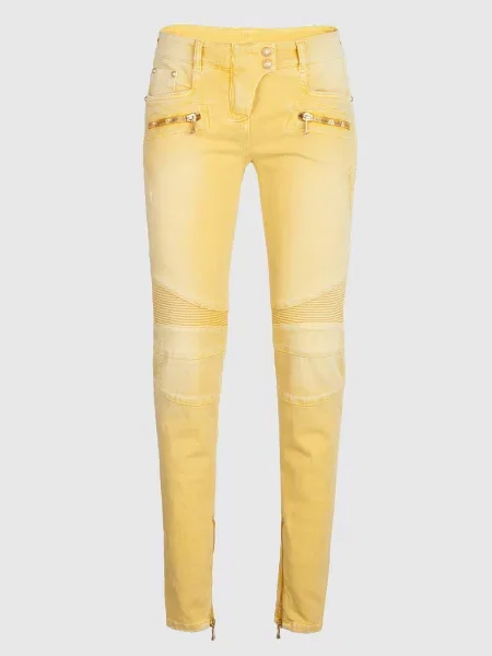 Джинси Balmain жовті