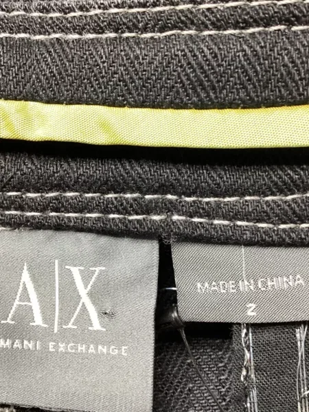 Fusta mini Armani Exchange negru