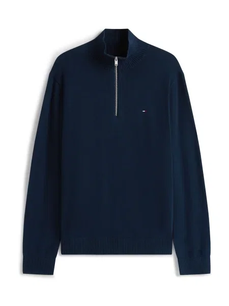 Tommy Jeans Pulover ESS bleumarin