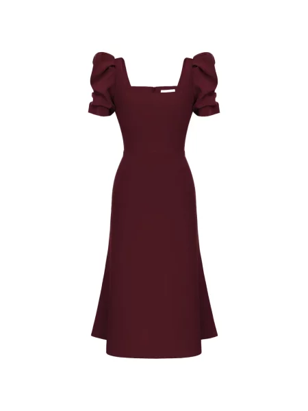 Rochie midi Post Meridiem roșu