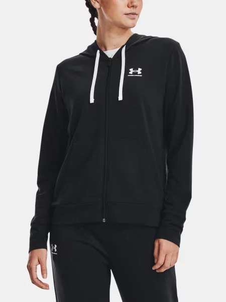 Hoodie Under Armour črna