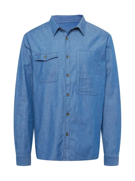 ABOUT YOU x Alvaro Soler Košulja Baran traper plavi