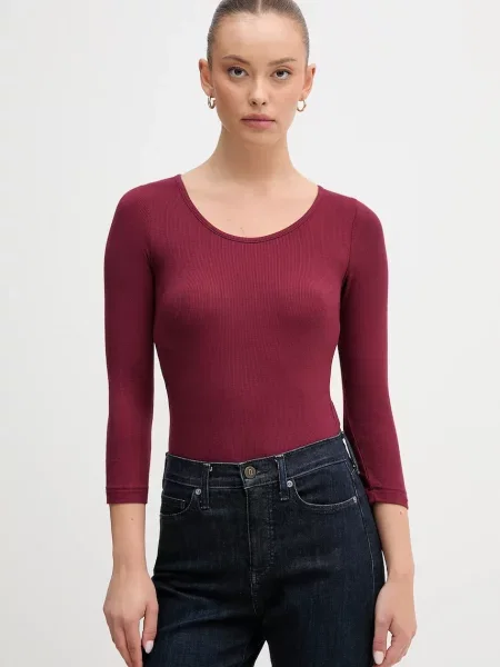 Боди United Colors of Benetton бордо