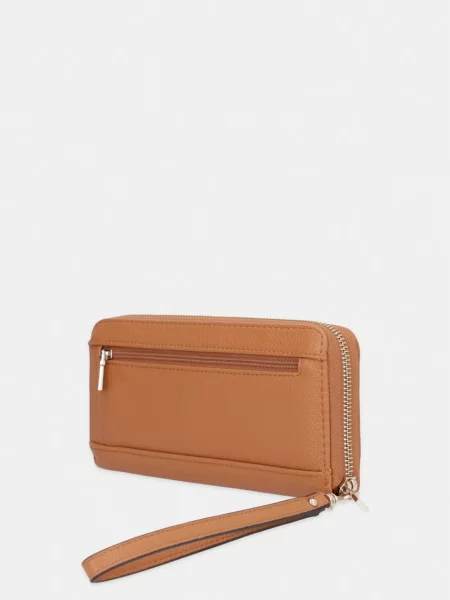 Guess portofel pentru femei cu imitație de piele LAUREL maro